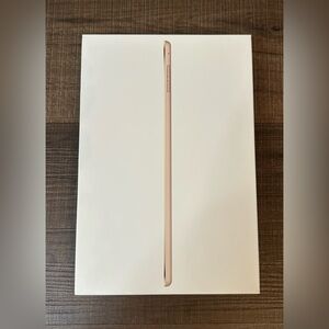 Apple iPad Mini 4 Gold Box Only 128GB Empty Box (No Phone or Accessories)